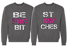 🔥 BFF Best F*ckin' Bitches Matching Sweatshirt Funny Friends Sisters Pullover