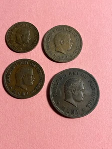 PORTUGUESE INDIA 1901 MCMI COINS  - Picture 1 of 2