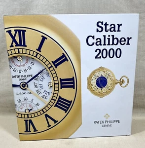 PATEK PHILIPPE STAR CALIBER 2000 Book Spanish Español Calendar DVD CD OEM / - Picture 1 of 14