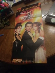 James Bond GoldenEye 007 - Nintendo Power Promo Fold Out Poster Nintendo 64 N64 - Bild 1 von 9