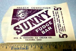 borsa vintage anni 40 SUNNY Fudge Bar, ottima grafica e colori, NUOVA e mai usata - Foto 1 di 1