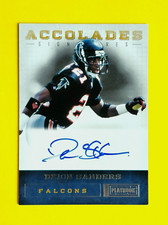 Deion Sanders AUTOGRAPH 2011 Panini Accolades Signatures #'d /49 Auto Colorado