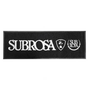 SUBROSA LOGO FLOOR MAT 5' x 1.7' RECTANGLE RUG BMX BIKE BICYCLE SHADOW NEW - Picture 1 of 3