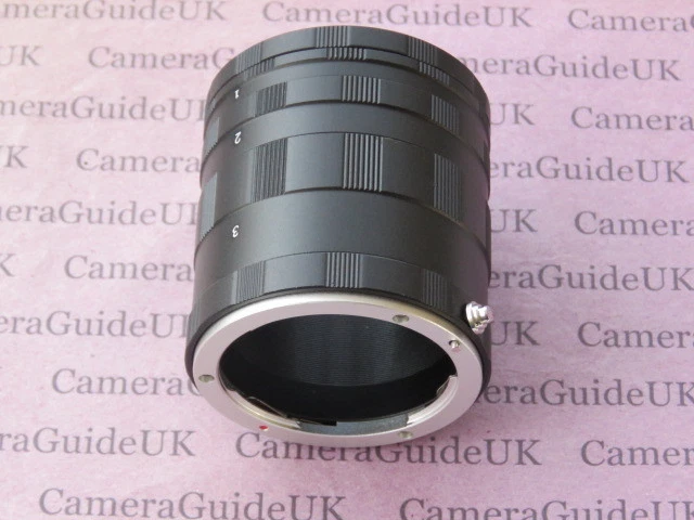 Macro Extension Tube NEX For Sony Alpha E mount a1, a9, a7R III, a7 III, a7, a7R - Image 1 of 4