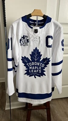 2022-23 Adidas Authentic John Tavares Toronto Maple Leafs Jersey Armstrong Patch - Image 1 of 4