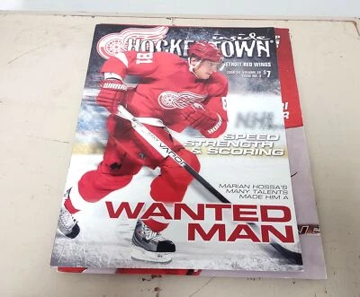 2008-09 Inside Hockeytown Detroit Red Wings Revista Volumen 20 Programa vs Blues Foto 1 de 4