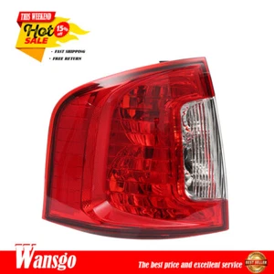 Driver Side For Ford Edge 2011-2014 Tail Light Assembly Rear Halogen Brake Lamp - Picture 1 of 9