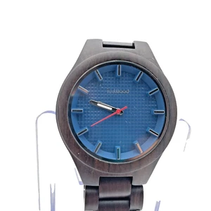 Reloj de pulsera TruWood original correa de madera marrón esfera de 12 horas para hombre Hawk - Imagen 1 de 18