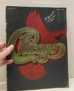 CHICAGO VIII sketch scores with Poster First edition 1975 - Picture 1 of 3