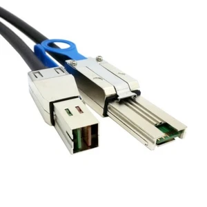 Mini SAS 4x SFF-8088 to Mini sas High Density HD SFF-8644 data Raid Cable 0.5m - Picture 1 of 3