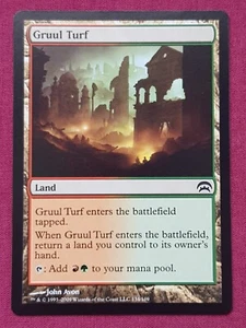 Magic The Gathering PLANECHASE GRUUL TURF land card MTG - Picture 1 of 2