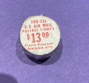 mystamps US Airmail C83, winged envelope, roll of 100, 1971-73, 13 cents each - Picture 1 of 3