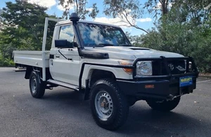 2011 TOYOTA LANDCRUISER VDJ79 4.5L V8 TURBO DIESEL 4X4 MANUAL UTE/TRAY - Picture 1 of 9