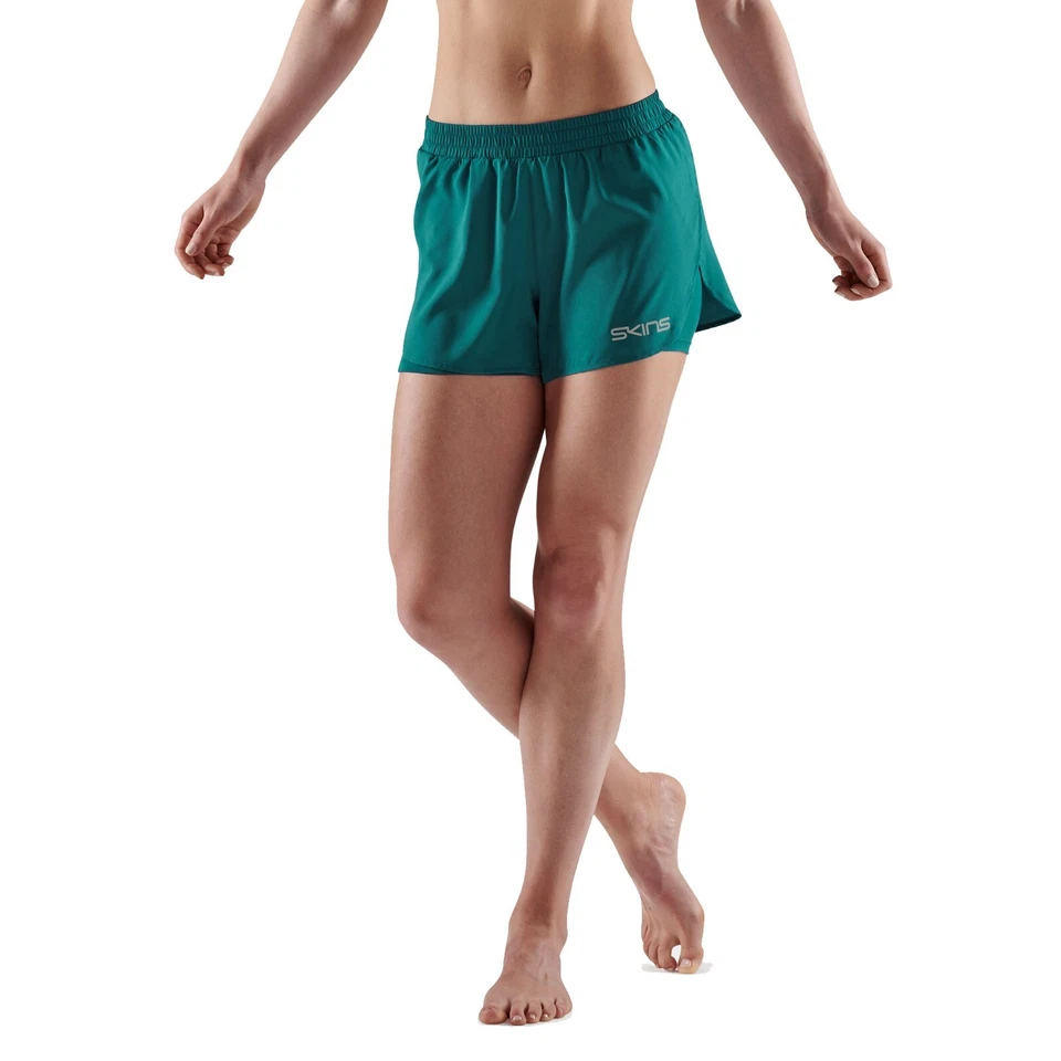 SKINS Compression Series-3 Women's Superpose Shorts Teal Small New with Tags - Image 1 of 4