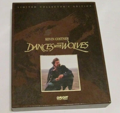 Kevin Costner dances with wolves VHS  limited collectors edition 1990 see pics!! - Image 1 of 4