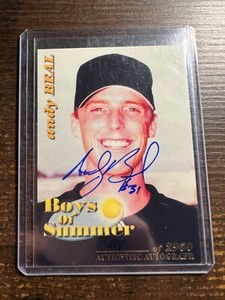 A123,170 - 2001 Royal Rookies Boys of Summer Autographs #6 Andy Beal/2950
