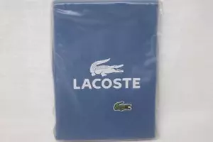 LACOSTE CROCOD'ELLE STANDARD SHAM(s) - DUTCH BLUE /PORCELAIN - NEW - Picture 1 of 1