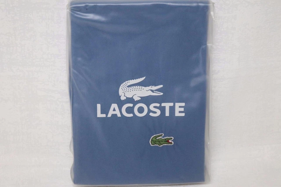 LACOSTE CROCOD'ELLE STANDARD SHAM(s) - AZUL HOLANDÉS/PORCELANA - NUEVO Foto 1 de 1