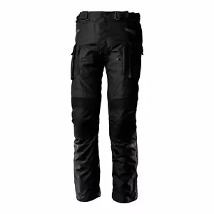 Waterproof Motorcycle Trousers > RST Endurance CE AA Armoured Textile - Black - Picture 1 of 4