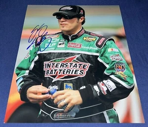 JJ YELEY SIGNED 8X10 PHOTO NASCAR RACING #18 INTERSTATE BATTERIES CAR AUTOGRAPH - Picture 1 of 1