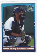 2008 Everett AquaSox (High-A Seattle Mariners) Henry Contreras