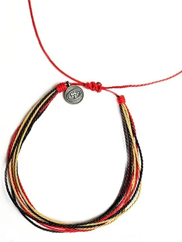 NFL San Francisco 49ers Brazilian-Style String Bracelet Cover