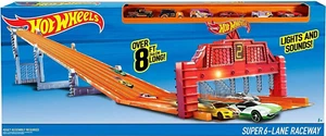 Hot Wheels Super 6 carriles Raceway - Imagen 1 de 5