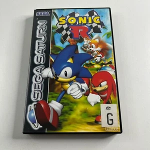 Sonic R (Sega Saturn, 1997 PAL) Game Working Complete With Manual CIB VGC - Picture 1 of 6