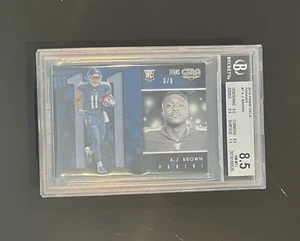 2019 Gala AJ BROWN #7 RC Rare SSP 3/8 Rarest Rookie BGS 8.5 - Picture 1 of 1