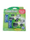 2 PackFujifilm QuickSnap Flash 400 Cameras  One-Time-Use Continuous Flash Camera