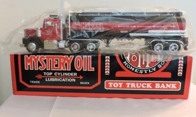 Marvel Mystery Oil Taylor Tanker Truck TMT Lube Oil Legends Lights/Sound Bank - Image 1 of 4