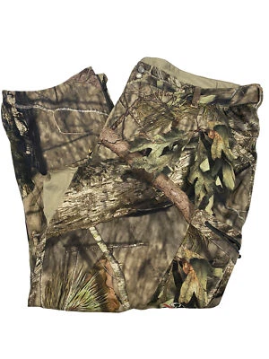 Mossy Oak Mens Scent Factor Wind Waterproof Hunting Cargo Pants Camo 3XL 48/50 - Image 1 of 4