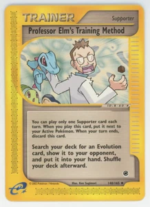 Professor Elm's Training Method 148/165 Uncommon Expedition Pokemon Card 2002 - Picture 1 of 7