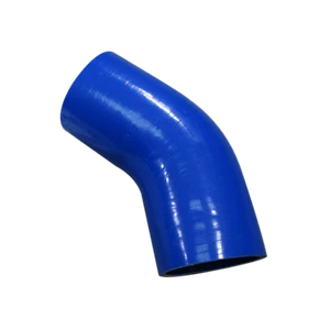 Manguera de silicona acoplador de codo azul CXRacing 3" 45 grados para tubo intercooler turbo - Imagen 1 de 1