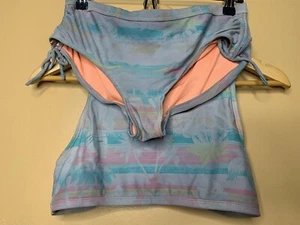 Gerry Women's Size 16 Swimsuit 2 Piece Bikini Racerback Tank Multicolor - Picture 1 of 24