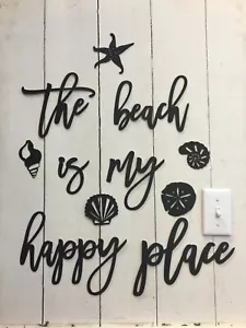 Beach is My Happy Place - circa 23 x 14 pollici - installazione stimata 10 minuti - - Foto 1 di 7
