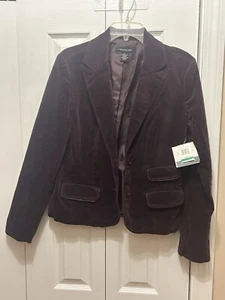 Calvin Klein | Stretch Blazer | Samt | Sugar Plum | Größe L | Neu mit Etikett - Bild 1 von 10
