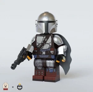 JAKA LEGO CUSTOM MINIFIGURE Minifig STAR WARS CHARACTER MANDALORIAN Din Djarin - Picture 1 of 5
