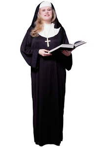 Holy Nun Relgious Plus Costume - Picture 1 of 1