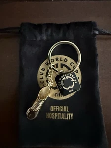 Fifa World Cup 2025 Gold Soccer keychain Hospitality VIP Gift - Picture 1 of 3