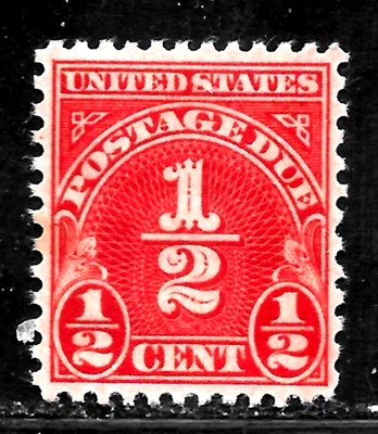 HICK GIRL-M.N.H. U.S. POSTAGE DUE SC#J79  ROTARY PRESS PRINTING       A5968 - Image 1 of 2