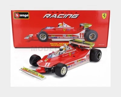 BURAGO 18-01545 FERRARI F1 312T4 SHORT TAIL N 11 WINNER MONACO GP JODY SCHECKTER - Immagine 1 di 2