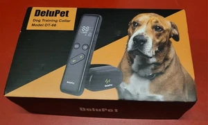 DeluPet Hunde Erziehungshalsband Modell DT-66 mit Fernbedienung, NEU - Bild 1 von 2