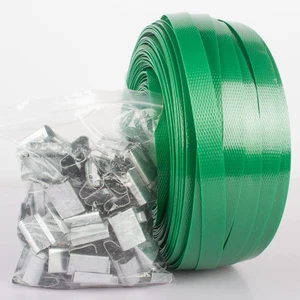 Packaging 1/2" X 320’ Polyester (PET) Strapping, 1765 Lbs Break Strength, Afford - Picture 1 of 8