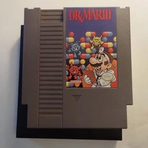 Dr Mario NES Video Game Cartridge Only Works Vintage Nintendo - Picture 1 of 3