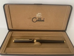 Vintage Colibri Füllfederhalter schwarz mit Goldakzenten - Bild 1 von 8