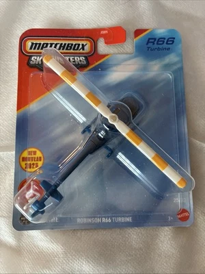 Matchbox Sky Busters Robinson R66 Turbine #25/32 NEW 2025 Diecast  - Image 1 of 3