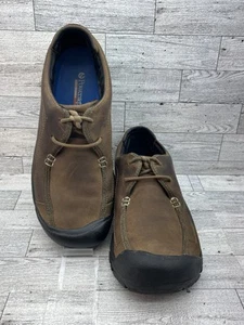Keen Shoes Mens Size 10.5M Brown Leather Lace Up Walking Comfort Hiking 1013911 - Picture 1 of 10