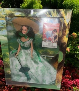 1994 Mattel Barbie als Scarlett O'Hara Vom Winde verweht BBQ 12 Eichen Neu in Box - Bild 1 von 13
