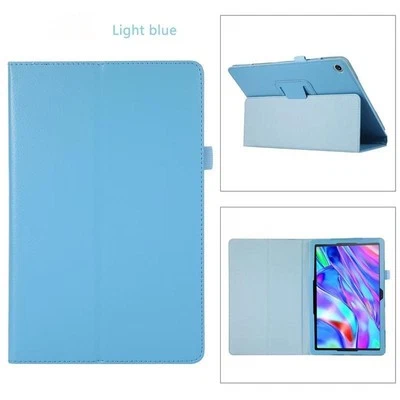 Stand Case For Lenovo Tab M10 Plus 3rd Gen TB125FU 10.6 Leather Flip Folio Cover - Image 1 of 4